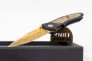 Нож "Tirpitz-Damascus Gold" Damascus Aluminum / Walnut Wood 110194DAM Boker Manufaktur Solingen фото 13 &mdash; Kknife