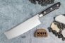 Нож кухонный Накири "Western Knife Series" Takefu VG-10 Stabilized Wood F-502 от Tojiro фото 3 &mdash; Kknife
