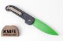 Нож "LUDT Jedi Master Green Standard" Bohler M390 Aluminium 135-1JM от Microtech фото 3 &mdash; Kknife