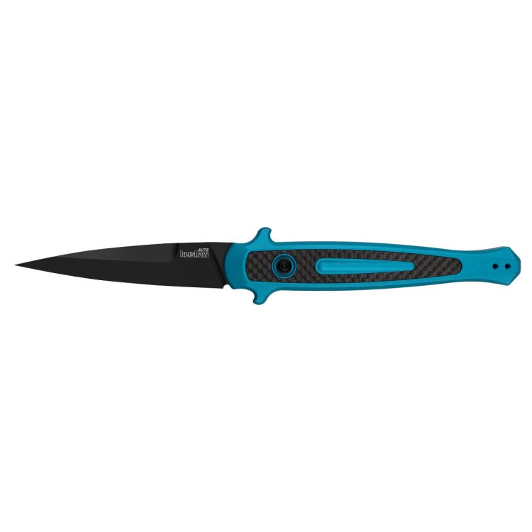 Нож "Launch 8" Crucible CPM 154 Aluminium / Carbon Fiber 7150TEALBLK от Kershaw фото 1 &mdash; Kknife