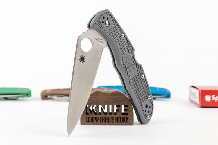 Нож "Endura 4" Lightweight VG-10 Grey FRN SC10FPGY от Spyderco фото 1 &mdash; Kknife