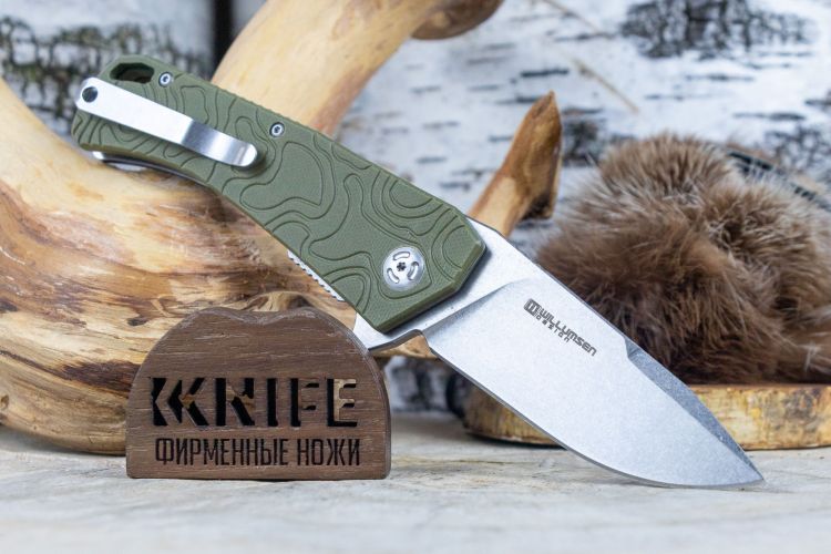 Нож "Echo" 440C Green G-10 BF-746 OD FOX Knives фото 1 &mdash; Kknife