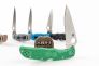 Нож "Endura 4" Lightweight VG-10 Green FRN SC10FPGR от Spyderco фото 2 &mdash; Kknife