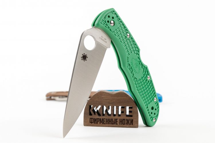 Нож "Endura 4" Lightweight VG-10 Green FRN SC10FPGR от Spyderco фото 1 &mdash; Kknife