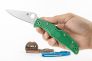 Нож "Endura 4" Lightweight VG-10 Green FRN SC10FPGR от Spyderco фото 17 &mdash; Kknife