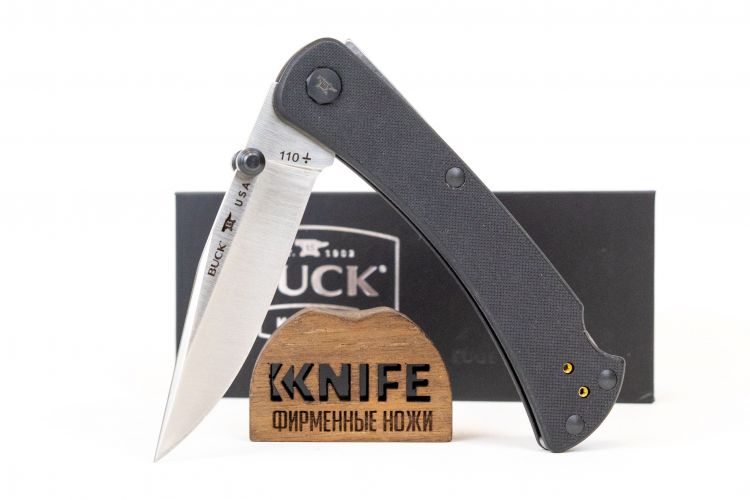 Нож "110 Slim Pro TRX" Crucible CPM S30V Black G-10 0110BKS3 от Buck Knives фото 1 &mdash; Kknife