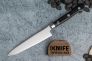 Нож кухонный универсальный "Western Knife Series" Takefu VG-10 Stabilized Wood F-801 от Tojiro фото 2 &mdash; Kknife