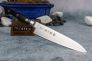 Нож кухонный универсальный "Western Knife Series" Takefu VG-10 Stabilized Wood F-801 от Tojiro фото 9 &mdash; Kknife