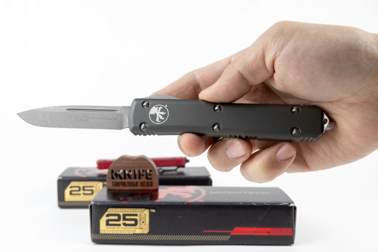 Нож "Ultratech S/E OD Green Apocalyptic Standard" Carpenter CTS - 204P Aluminium 121-10APOD от Microtech фото 1 &mdash; Kknife