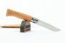 Нож №8 Гравировка "Велосипедист" Sandvik 12C27 Бук 001790 от Opinel фото 8 &mdash; Kknife
