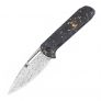 Нож "Arion" Damascus Blade Copper Foil Carbon 1843GD-GCF от Artisan Cutlery фото 1 &mdash; Kknife