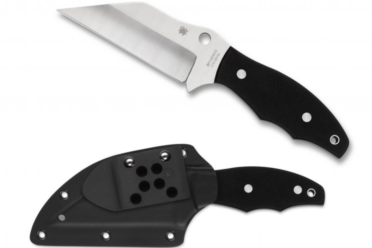 Нож "Ronin" Carpenter CTS-BD1 Black G-10 FB09GP2 от Spyderco фото 1 &mdash; Kknife