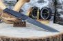 Нож "Alpha" D2 Stonewash Black G-10 от Kizlyar Supreme фото 13 &mdash; Kknife