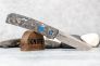 Нож "Tengu" Damascus Carbon Fiber 601-211 Limited Edition от Benchmade фото 10 &mdash; Kknife