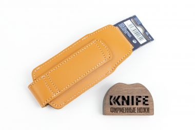 Чехол кожаный "Chick 2018" Коричневый 002180 от Opinel &mdash; Kknife