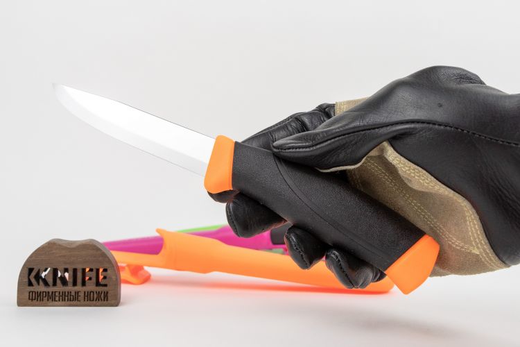 Нож "Companion" Sandvik 12С27 Orange GRN 11824 от Morakniv фото 1 &mdash; Kknife