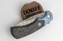 Нож "40-Anniversary Knife" Carbon Fiber & Blue Titanium Damasteel FOX Knives FX-F2017D фото 22 &mdash; Kknife