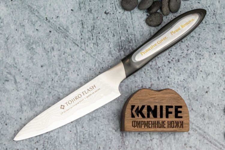 Нож кухонный универсальный "Flash Series" Takefu VG-10 Micarta FF-PA100 от Tojiro фото 1 &mdash; Kknife