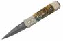 Нож "Custom Godson Mastodon" Damascus Titanium / Fossil Mastodon Bark Limited Edition от Pro-Tech фото 1 &mdash; Kknife