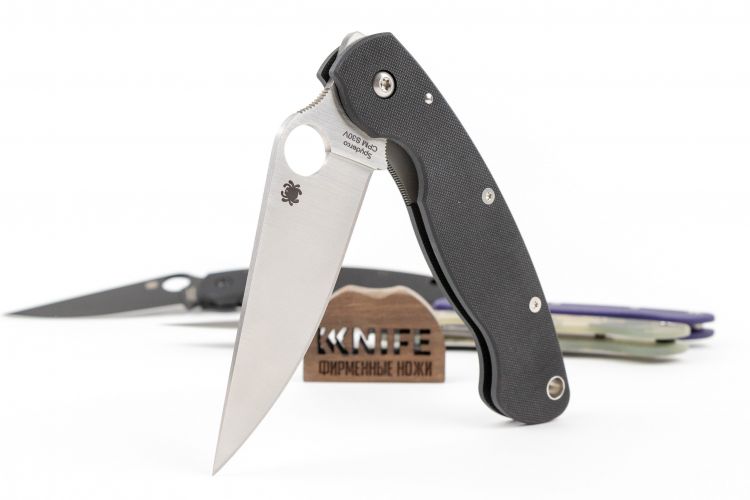 Нож "Military" Crucible CPM S30V G-10 36GPE от Spyderco фото 1 &mdash; Kknife