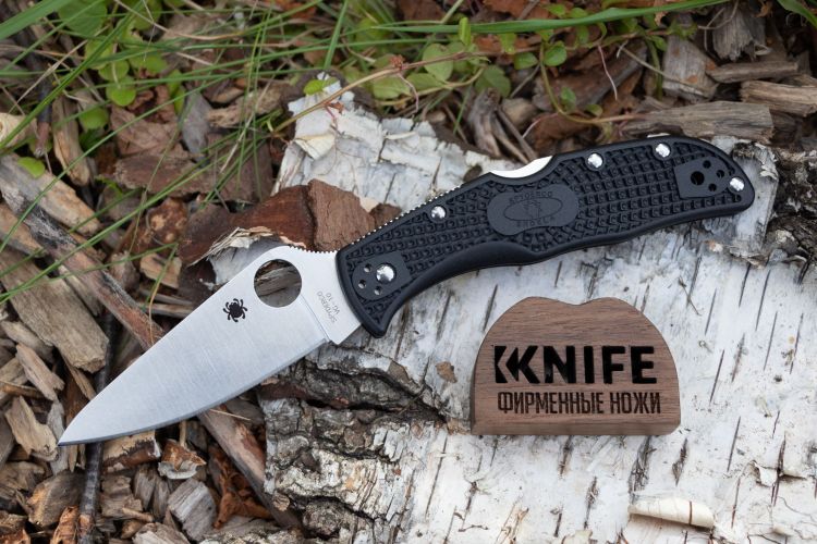 Нож "Endela" Lightweight  VG-10 Black FRN SC243PBK от Spyderco фото 1 &mdash; Kknife