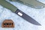 Нож "Otus - Отус" AUS-8 Чёрный Stonewash Elastron Хаки от ПП Кизляр / Owl Knife фото 4 &mdash; Kknife
